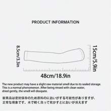 1Pair Women's Sun Protection UV Blocking Arm Sleeves, UV Protection Cooling Arm Sleeves,Lightweight Breathable Elastic Sunscreen Sleeves,Women Men Summer Outdoor Sunblock Arm Cover With Thumb Hole Sun Sleeves For Outdoor Sports, Travel, Driving,Back To School - View 8