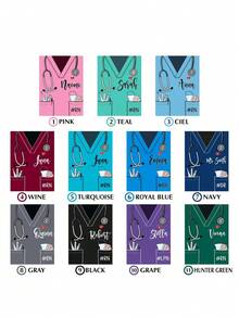 Personalized Nurse Clipboard-32 Styles,Nurse Gift, Nurse Appreciation Gift, Gift For Nurse, Personalized Clipboard, Custom Clipboard,Nurse Day,Office Decor ,Festival Blessing - Multicolor - View 8