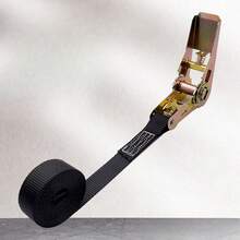 Heavy Duty Ratchet Tightening Strap, Binding Strap, Car Tightening Strap, Fixed Cargo Rope Tying Device