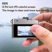 Reletech Cute Retro Mini Camera, Wearable Digital Pocket Camera With 6 Filters + Video Recording, 0.96" IPS Screen And LED Flash - Best Birthday Christmas Gift - Multicolor - View 6