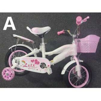 Pedali per bicicletta con rotelle di supporto - Bicicletta da 12-14-16 pollici