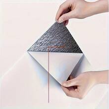 1卷（23.62英寸 x 118.11英寸）自粘乙烯基大理石纹理壁纸，3D浮雕效果 - 可撕贴可移除瓷砖贴纸，适用于墙壁、地板、天花板 - 逼真的白色和金色纹理设计，是客厅、厨房防溅板、浴室装饰、墙面装饰、天花板装饰、现代装饰的理想之选，外观奢华，安装简便 - Bright Porcelain White H - 查看 7