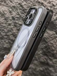 Premium Heavy Duty Magnetic Shock-Proof Phone Case, Compatible With Iphone 16/15/14/13/12/11 Pro Max Plus, Includes Stand And Rear Glass Lens Protector, Waterproof, Anti-Fall, Scratch-Resistant - Brown - View 10