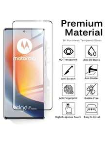 3 Miếng Dán Màn Hình cho Moto Edge 50 Ultra 50 Fusion 50 Neo 50 Pro 50 40 Neo (2024) G35 G75 G45 G64 G84 G85 Kính cường lực, độ cứng 9H, chống trầy xước, chống bọt khí, phim bảo vệ màn hình HD trong suốt, chống thấm nước, chống sốc, chống rơi, chống bám vân tay, bảo vệ toàn màn hình, thích hợp sử dụng hàng ngày, văn phòng, nhà, phụ kiện bảo vệ màn hình điện thoại chống trầy xước - Trong sáng - Xem 2