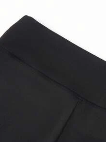 AiTyi 女士休闲短裤，舒适运动健身塑形户外日常通勤简约短裤，适合毕业典礼、独立日、返校、运动百搭针织短裤