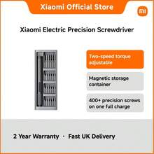 Xiaomi Electric Precision Screwdriver – 24 S2 Steel Bits, Dual Torque Modes (0.05Nm/0.2Nm), 350mAh Rechargeable Battery, Type-C Charging, 170RPM Speed, Compact Design For Electronics & DIY Repairs - Black - View 1