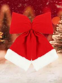 1 buc. Crăciun de pluș cu fundă, artizanat, scenă de decor, recuzită, pandantiv pentru brad de Crăciun, decorațiune de Crăciun pentru curte, decorațiuni pentru casă, decorațiuni de Crăciun, decor pentru cameră, decorațiuni de Crăciun de iarnă, cadouri de Crăciun pentru casă, decor de Crăciun - Multicolor - Vizualizare 7