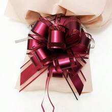 5 件大号礼品蝴蝶结,白色礼品蝴蝶结,6 英寸,用于包装礼品婚礼丝带蝴蝶结盒或鲜花装饰,婚礼、圣诞节、万圣节、感恩节、生日派对、情人节礼品包装 - 多色 - 查看 8