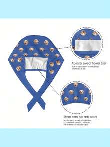 Personalized Scrub Cap, Custom Scrub Cap For Women Men Name Scrub Cap, Outdoor Sports Cycling Cold Protection Caps, Surgical Hat, Short Hair Cap, Sports Cap For Men & Women, Adjustable Printed Scrub Cap, Work Cap, Your Scrub Cap Gift For Veterinary Nurse,Suitable For Work Cap, Nurse Cap, Lightweight Cap For Men & Women, Outdoor Sports, Hiking, Cycling