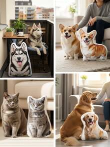 1 chiếc gối tựa in ảnh theo yêu cầu, gối 3D cá nhân hóa, gối tựa đầu tùy chỉnh, gối thú cưng tùy chỉnh, gối cho chó, quà tặng cho chó tùy chỉnh, gối tựa đầu, gối nhung mềm mại, lý tưởng cho Ngày Valentine, Ngày của Mẹ, Ngày của Cha, các cặp đôi, sinh nhật, kỷ niệm, đám cưới, tân gia - Món quà tuyệt vời nhất cho mẹ, bố, vợ, chồng, bạn gái, bạn trai - toàn bộ cơ thể - Xem 7