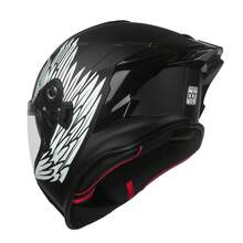 Crown Racing Compact Motorcycle Helmets, Full Face Motorcycle Street Bike Helmet, DOT Approved Model-600 - Màu xanh da trời - Xem 7