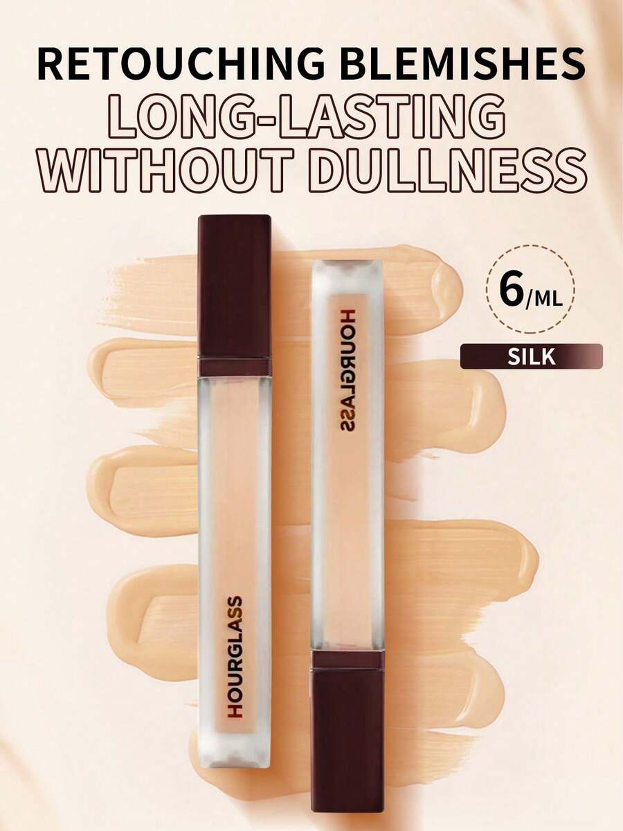 Hourglass Vanish Airbrush 遮瑕膏 # Silk 2.5 色号 6ml/0.2 盎司 | 全效遮瑕，喷枪妆效 | 有效遮盖瑕疵和黑眼圈 | 持久不卡粉配方 | 轻盈无痕质地，打造无瑕妆容 | 水润柔滑配方，呈现自然透亮妆效 - #Silk 2.5 - 查看 1