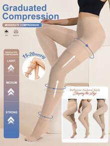 Women's Leg Slimming Stretchy Compression Pantyhose Comfort Support Sexy Shaping Sport Tight Stocking