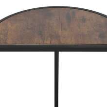 Beistelltisch mit Metallregal 2-stöckiger Couchtisch für Wohnzimmer Schlafzimmer