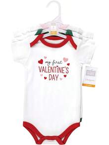 - Body unisex de algodón para - Niña Primera Pascua de San Valentín - Ver 9