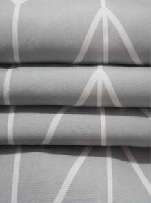 1 件简约灰色纯色浴室加厚浴帘 - 72 英寸宽 x 72 英寸高，浴室隔断帘，窗帘浴帘，防水，防霉，可机洗，带孔眼的艺术贴片设计，用于浴室隔断/窗户装饰，家庭浴室装饰，秋冬装饰，浴室配件，圣诞节和万圣节装饰