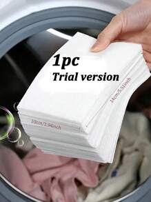 240/120片装洗衣吸色纸防染色洗衣片适用于洗衣机清洁衣物防染色纸 - 白色 - 查看 19