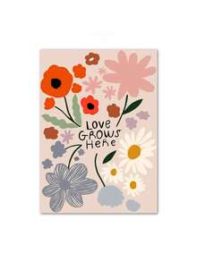 1 pieza Pintura en lienzo de arte de pared minimalista de dibujos animados de ratón, guepardo, conejo, oso o unicornio, pósteres y estampados nórdicos, decoración de pared para habitación de bebé y niños