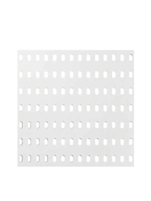 Półki ścienne z perforowanej płyty bez wiercenia, do kuchni i łazienki, z akcesoriami