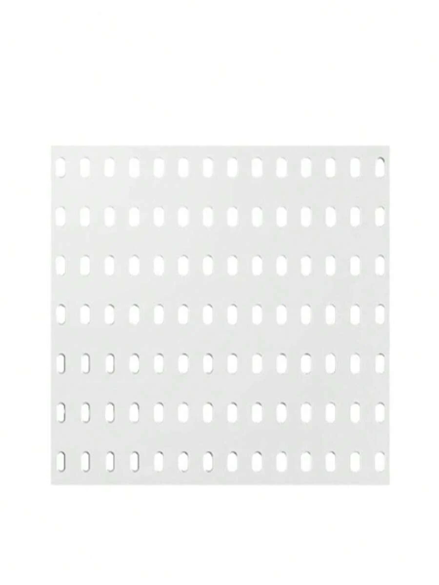 Półki ścienne z perforowanej płyty bez wiercenia, do kuchni i łazienki, z akcesoriami