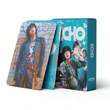 OUZEY 55 piezas - Tarjetas LOMO de celebración del 10mo aniversario de BT21 de KPOP. Tarjetas LOMO personales del nuevo álbum ECHO de JIN. Apoyo a las tarjetas LOMO del nuevo álbum "Proof" de Bulletproof. JUNG KOOK. Tarjetas LOMO de alta definición de doble cara de la banda masculina de música. Tarjetas coleccionables para fans. Regalo de San Valentín o cumpleaños que se puede dar a amigos. - Multicolor - Ver 15