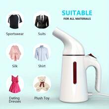 1pc Garment Steamer, Handheld Clothes Steamer, Portable Travel Steam Iron, Portable Garment Steamer, Quick Heating, Multi-Functional Powerful Steamer, Suitable For Home And Travel - View 3