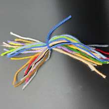 17 件未完成木制 DIY 水母工艺套件 - 涂鸦，创意手工艺术项目，用于装饰礼物 - 非常适合万圣节、圣诞节礼物，颜色和款式随机 - 彩色 - 查看 10