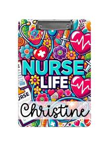 Personalized Nurse Clipboard-32 Styles,Nurse Gift, Nurse Appreciation Gift, Gift For Nurse, Personalized Clipboard, Custom Clipboard,Nurse Day,Office Decor ,Festival Blessing - Multicolor - View 26