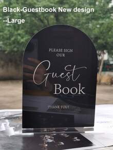 1 pièce Panneau acrylique en forme d'arche avec support pour réception, mariage, événement de fête, Noël - Multicolore - Voir 30