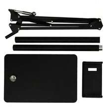 Universal 360° Adjustable Floor Stand Holder For Tablet/IPad/Phone 3.5-11in - 黑色 - 查看 7
