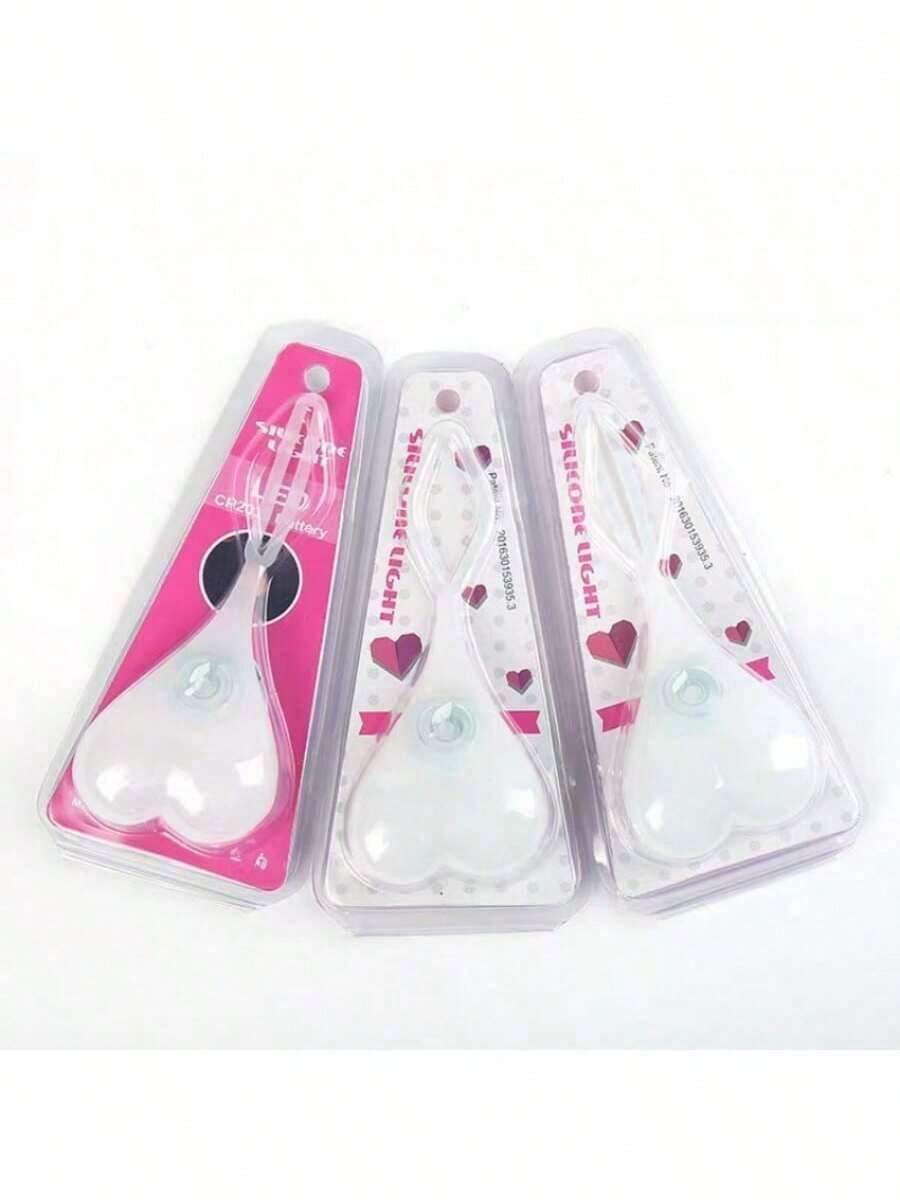 1pc Glowing Egg-Like Object, Suitable As Party Decor, Bicycle Taillight, Mountain Bike Headlight, Riding Safety, Festival Party Personalized Warning Light, Bicycle Party Gear, Gift