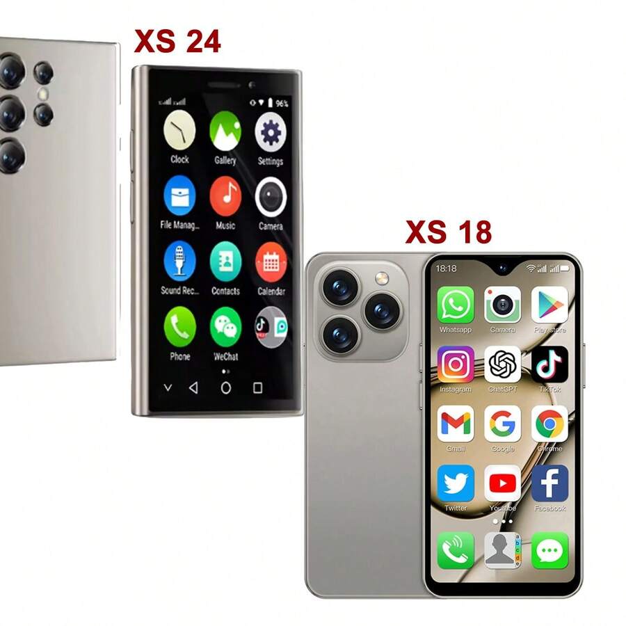 Telemóvel inteligente Klack Pro, com ecrã de 3 polegadas, rede 3G, 2 + 16GB ROM, Dual SIM, Play Store – mini smartphone, opção ideal para quem procura um dispositivo compacto sem sacrificar desempenho – Entrega em 24/48 horas ¡GRATIS! desde Espanha - Ouro - Ver 1