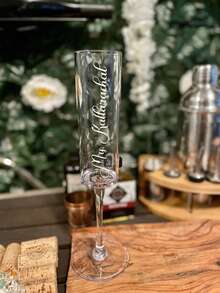 Braut-Party Weingläser, Champagner-Kelche, Acryl-Champagner-Gläser, Brautjungfer, Braut, Trauzeugin, Mutter der Braut, Party, Geburtstags-Dekoration, Multifunktional, Wiederverwendbar, Ornamental, Klebend, Exquisit, Stilvoll, Süß, Weich, Farbig, Cartoon, Individuell, Personalisiert, Einzigartig - Mehrfarbig - Übersicht 4