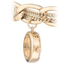 Juicy Couture Women's  Crystal Accented Charm Bracelet Watch Ladies Watch Rhinestone Charm Bracelet With Analog Watch - Gold - View 4