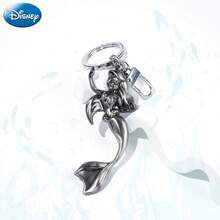 Disney 1pc Official Licensed Princess Tin Metal Keychain Cartoon Character Keyring Creative Cute Decor Pendant For Bag, Backpack, Phone, Wallet, Gift For Friends, Birthday, Christmas - MN-24398 - View 4