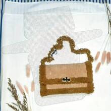 3/6pcs Cross Stitch Net DIY Crochet Bag Making Kit, Grid Bag Plastic Canvas Shapes Patterns, Handmade Craft, Knitting, Gift, Customized, Adult Handicraft, Sewing Supplies, DIY Crochet, Handicraft Kit, Bag Bottom Board, Bag Accessories, Suitable For Sewing Tools, Sewing Accessories, Art Accessories