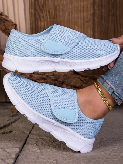 Comfortable Orthopedic Walking Shoes For Women With Wide Or Swollen Feet - Adjustable Lace-Up Black Athletic Sneakers (Higher Vamp, Slightly Wider)