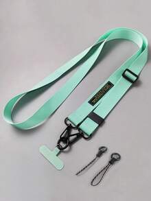 1 pieza Cordón ajustable de doble uso para hombro/cuello, resistente para exteriores, compras, viajes, senderismo, se ajusta a estuches de teléfono anchos, diseño de abeja - Multicolor - Ver 20