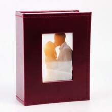 Small Photo Album 4x6 100 Photos Mini Photo Album Leather Cover Art Or Postcard Storage Suitable For Weddings Families And Baby