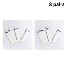 4/8 对免钻孔照片挂钩，采用魔术贴粘贴，适用于相框和婚纱照墙面安装，透明、高粘性、耐候、易按压、可移除且牢固，超薄透明，适用于画廊墙、肖像画、画布、装裱艺术品、纪念板、DIY装饰、家庭办公室、公寓生活、季节性展示、走廊和过道展示。 - 彩色 - 查看 10