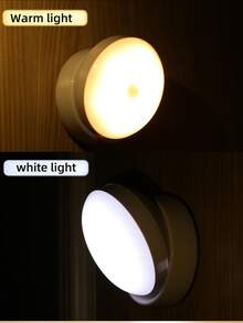 Bewegungssensor Nachtlicht, 360° drehbares LED Nachtlicht Schranklicht tragbar, Nachtlicht für den Innenbereich in Schlafzimmern, Fluren, Küchen, Kleiderschränken, Schränken