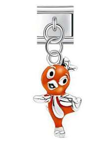 独具匠心的DIY创意配饰，意大利手工模块化手链，包含飞机、邪眼、口红等多种造型，以及精致小巧的装饰配件，适合休闲装扮和派对场合佩戴。这款多功能独特设计的手链是精致可爱、个性化定制的手工模块化手链的理想之选，男女皆宜。 - 鋼色 - 查看 13