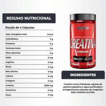INTEGRALMEDICA Hardcore 100% Pure Creatine Monohydrate 120 Capsules - Tasteless - View 3