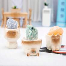 1 hộp pha lê hình mèo Pai dễ thương, đồ thủ công bằng nhựa, bao gồm đá thơm, tượng trang trí - Quà tặng hoàn hảo, quà tặng sinh nhật, quà tặng lý tưởng, quà tặng bất ngờ, quà tặng ngày lễ, quà tặng theo mùa, quà tặng Halloween, quà tặng Giáng sinh, quà tặng game thủ, quà tặng, đồ chơi - Nhiều màu - Xem 4