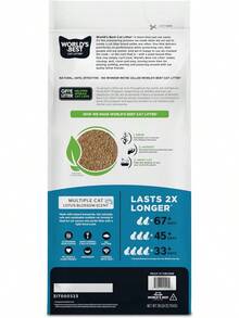 La mejor arena para gatos del mundo Multi Cat Flor de Loto Perfumada 12 7 kg arena para gatos multi cat flor de loto perfumada paquete grande 12 7 kilos control de olores alta absorcion baja polvillo ideal hogares con varios gatos uso sanitario y limpieza facil - Múltiples gatos con aroma a flor de loto. - Ver 3