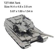 3D Metal Puzzle Assembling Model, DIY Stainless Steel Buckle Jigsaw Puzzle, Tiger Tank, Churchill Tank, Chieftain Tank, No Glue Required, Birthday Gift, Home Decor,Building Blocks,3d Puzzle,Puzzle,Building Blocks,Puzzle,3d Puzzle