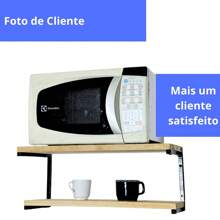 Suporte Micro ondas impressora Prateleira de Parede Multiuso