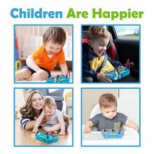 1pc Montessori Busy Board, LED Sensory Toy For Children 3+ Years Old, Lights & Switches Learning Activity Toy, Travel Toy Gift For Boys & Girls (Some Colors & Details Random)