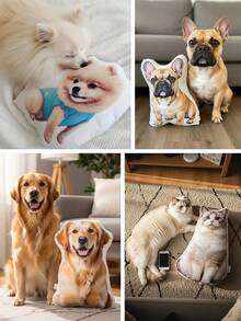 1 chiếc gối tựa in ảnh theo yêu cầu, gối 3D cá nhân hóa, gối tựa đầu tùy chỉnh, gối thú cưng tùy chỉnh, gối cho chó, quà tặng cho chó tùy chỉnh, gối tựa đầu, gối nhung mềm mại, lý tưởng cho Ngày Valentine, Ngày của Mẹ, Ngày của Cha, các cặp đôi, sinh nhật, kỷ niệm, đám cưới, tân gia - Món quà tuyệt vời nhất cho mẹ, bố, vợ, chồng, bạn gái, bạn trai - toàn bộ cơ thể - Xem 11