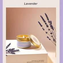 Scented Candles, Soy Candles, Aromatherapy Candles, Soy Candles, Household Candles, 12-Hour Burn, Relieve Stress, Lavender/English Pear And Freesia/Rose/Grapefruit Sweet Orange/Coconut Milk/Lime Lime